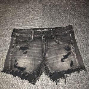 Midi Jean Shorts